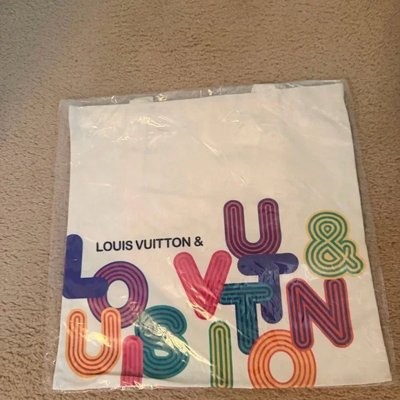 Louis Vuitton Canvas Eco Tote Bag Shinsen Exhibition from JapanBRAND NEW - Picture 2 of 2